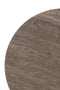 Light&living Bijzettafel S/2 Ø36x50+Ø40x54 cm GIMI bruin travert+ant brns