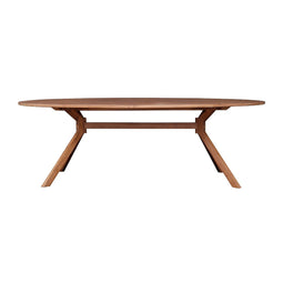 AnLi Style Eetkamertafel 240 cm teakovality