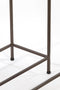 Light&living Side table S/2 120x21x72+140x25x82 cm MORENA bruin marmr+brn