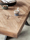 DTP Home Dining table Einstein rectangular,77x260x100 cm, recycled teakwood