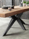 DTP Home Dining table Einstein rectangular,77x260x100 cm, recycled teakwood