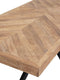 DTP Home Dining table Einstein rectangular,77x260x100 cm, recycled teakwood