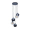 AnLi Style Hanglamp 5L getrapt bubbles bicolore