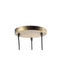 PTMD Mirthe Gold ijzeren hanglamp blad patroon