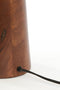 Light&living D - Lampvoet Ø17x35 cm BAGLIO hout roodbruin