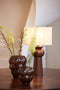 Light&living D - Lampvoet Ø17x35 cm BAGLIO hout roodbruin