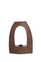 Light&living Tafellamp 27x10x35 cm CARINI hout mat oranje-bruin