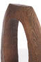 Light&living Tafellamp 27x10x35 cm CARINI hout mat oranje-bruin