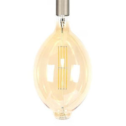 AnLi-Style Lichtbron LED filament ovaal 8W Amberkleurig
