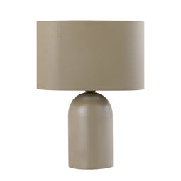 PTMD Rhyda Green iron round table lamp oval lamp shade