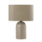 PTMD Rhyda Green iron round table lamp oval lamp shade
