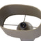 PTMD Rhyda Green iron round table lamp oval lamp shade