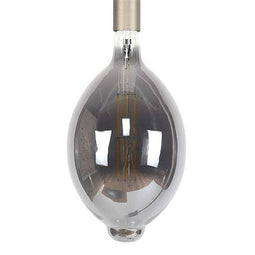 AnLi-Style Lichtbron LED filament ovaal 8W Smoke grey