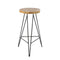 AnLi Style Barstoel stam houten zitting