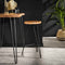 AnLi Style Barstoel stam houten zitting