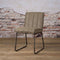 Tower living Santo sidechair - fabric Miami 002 grey (uitlopend)
