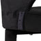 Richmond Barstoel Gia antraciet velvet fire retardant (FR-Quartz 801 Antraciet)