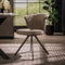 AnLi Style Stoel halfronde rug spring boucle Taupe