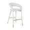 Richmond Barstoel Gia white bouclé fire retardant (FR-Copenhagen 900 Bouclé White)