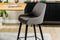 Furntastik Barkruk, stof Boucle, B311 grijs