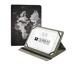 Tablet kap Subblim TRENDY CASE WORLD MAP 10.1"