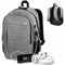 Rugtas voor Laptop en Tablet met USB Uitgang Subblim SUB-BP-1UL0001 Grijs