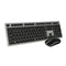 Toetsenbord en draadloze muis Subblim SUBKBW-CEKE01 Qwerty Spaans Zwart/Gris