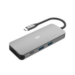 Hub USB Silicon Power SR30 Grijs