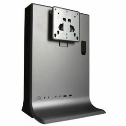ATX Semi-toren doos Hiditec D-1 Multiplatform Zwart Zwart/Gris