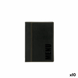 Menu holders Securit Trendy 25,3 x 17,7 x 0,8 cm Zwart