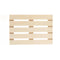 Snackdienblad Bruin Hout 40 x 2 x 60 cm (12 Stuks)