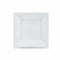 Set van herbruikbare borden Algon Wit Plastic 18 x 18 x 1,5 cm (36 Stuks)