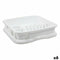 Afdruiprek voor Keukengootsteen Evan Dem Evan Wit 37 x 34,5 x 8 cm (6 Stuks)