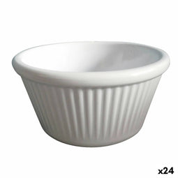 Kom Quid Professional Melamina Ramequin Wit Plastic 5,7 x 5,7 x 2,5 cm