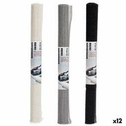 Antislip Wit Zwart Grijs Rubber 45 x 0,1 x 100 cm (12 Stuks)