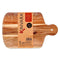 Snijplank Zwart Acacia 21,5 x 1,5 x 33,5 cm (12 Stuks)