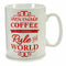 Mok Coffee Porselein Rood Wit 500 ml 24 Stuks