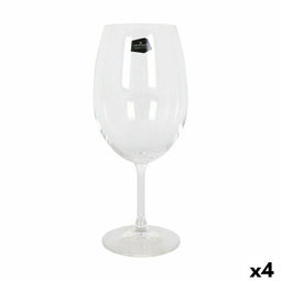 Set van bekers Crystalex Lara Wijn 540 ml Kristal (6 Stuks) (4 Stuks)