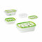 Lunchbox Snips Hermetisch afgesloten 600 ml Rechthoekig (12 Stuks)