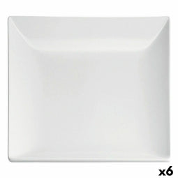 Onderbord Inde Ming ii Porselein 30 x 30 cm (6 Stuks)