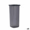 Tin Quid City Met deksel 1,75 L Grijs Plastic (12 Stuks)