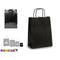 Papieren Zak Zwart (18 x 8 x 31 cm) (25 Stuks)
