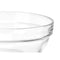 Kom Transparant Glas 400 ml Stapelbaar (48 Stuks)