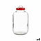 Blik Deksel met handvat Rood Polypropyleen 8 L 20,5 x 33 x 20,5 cm (4 Stuks)
