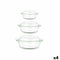 Keukenhaakjes Set Borosilicaatglas Transparant 700 ml 1 L 1,5 L (4 Stuks)