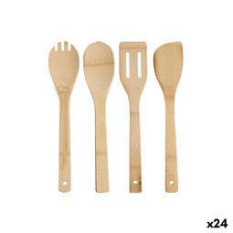 Set Keukengerei Bamboe (24 Stuks)
