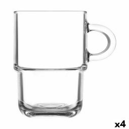 Mokkenset LAV Stapelbaar 360 ml 6 Onderdelen (4 Stuks)
