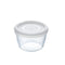 Ronde Lunchtrommel met Deksel Pyrex Cook&freeze 600 ml 12 x 12 x 9 cm Transparant Glas Siliconen...