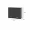 Kast 60 x 30 x 58 cm Grijs Wit