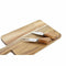 Snijplank DKD Home Decor 2 messen 34 x 16 x 3,2 cm Roestvrij staal Acacia (3 pcs)